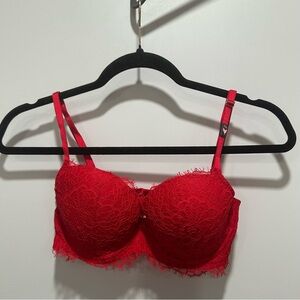 Victoria's Secret Scarlet Lace Bra